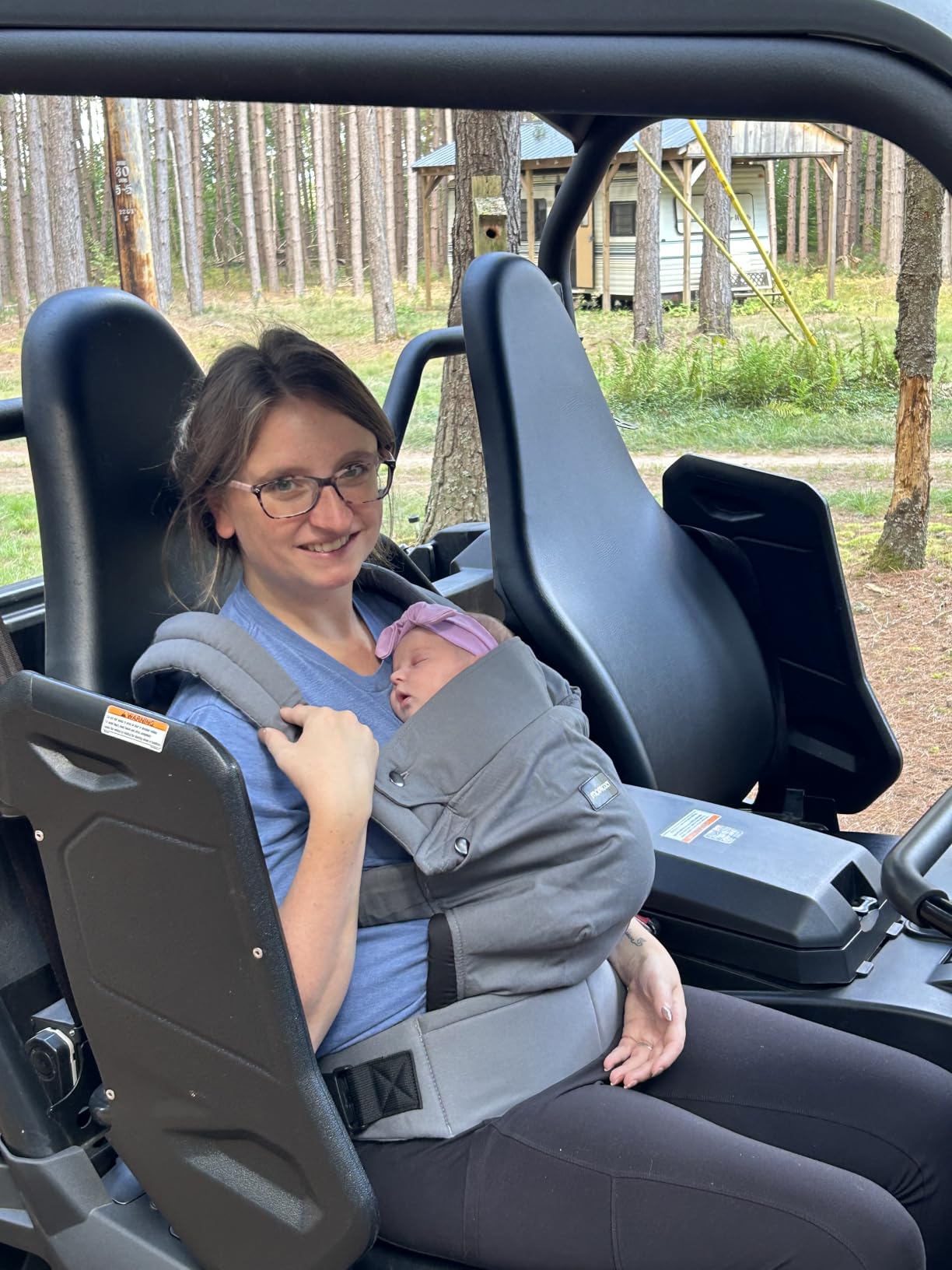 Momcozy PureHug Baby Carrier - Ergonomic, Cozy and Lightweight for 7-45 lbs customer photo 2