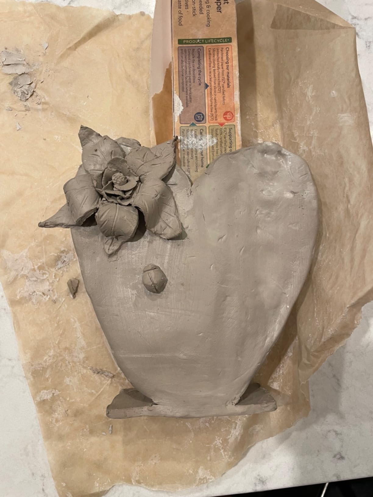 Sculpd Pottery Kit for Adults, Air Dry Clay with Tools, Earth Tones customer photo 2