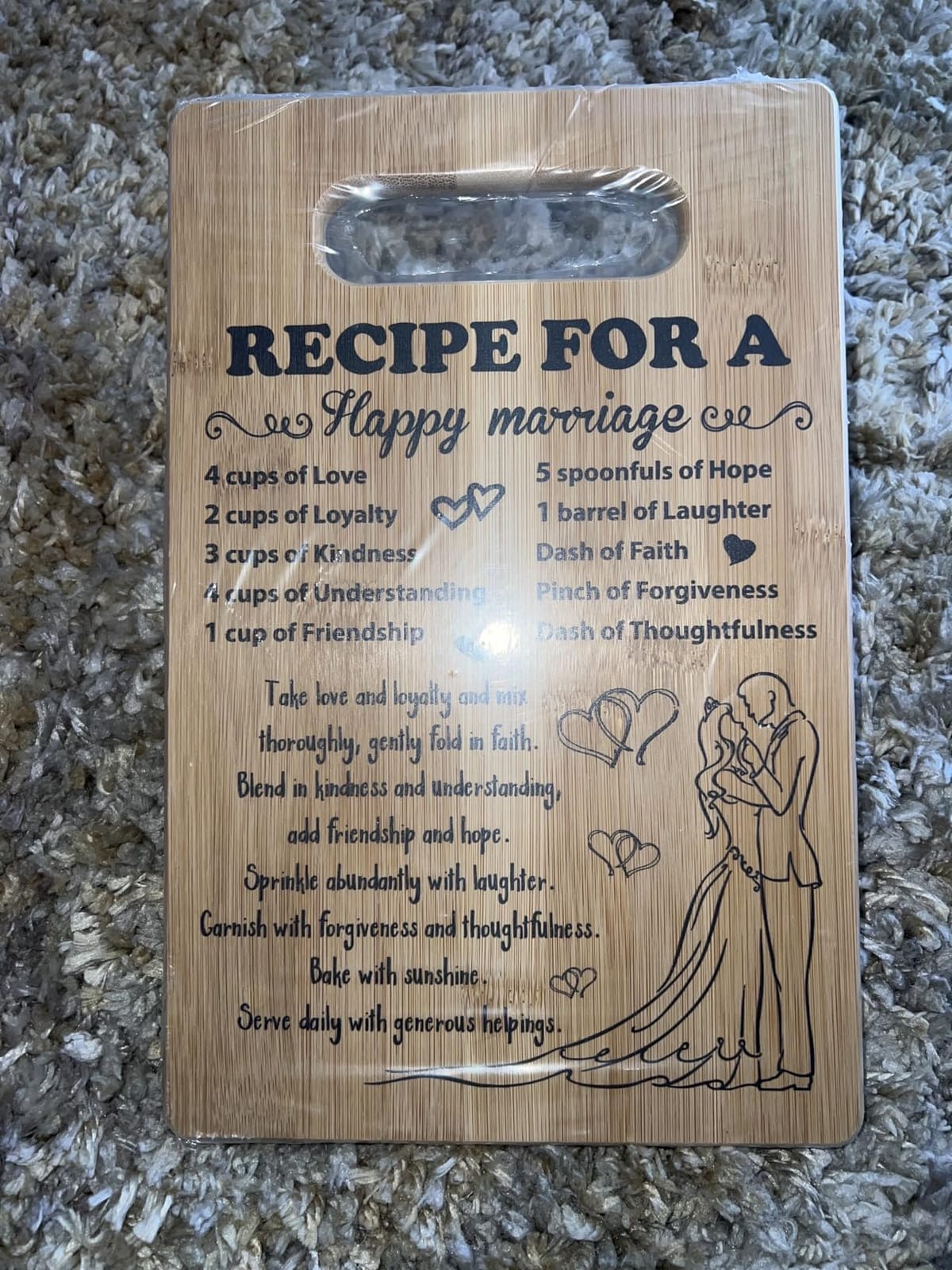Retirement Gifts for Women 2026, Retired Cutting Board Gifts, Coworker Leaving Gifts for Women, Going Away Gifts for Coworker Boss Lady Leader Colleague Friends-Recipe for a Great Retirement customer photo 2