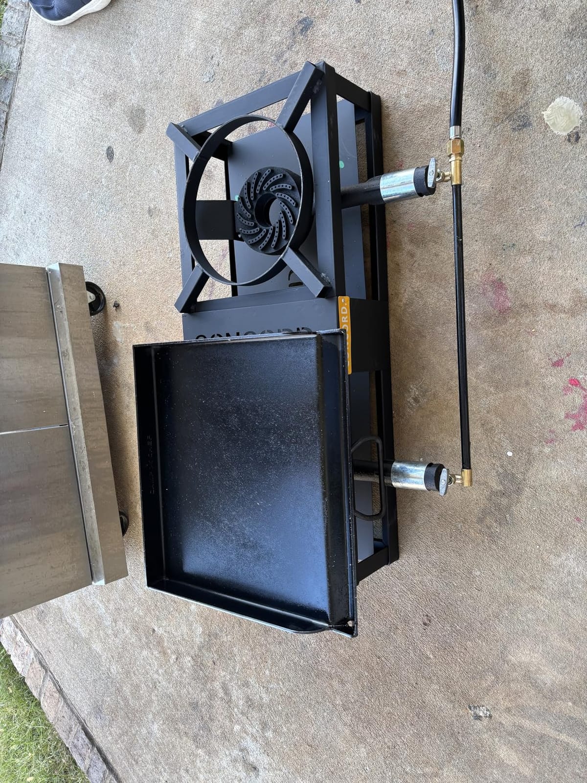 CONCORD THE BLOCK BURNER MAX Double Propane Outdoor Burner. 200,000 Total BTU. Wok Burner. Great for Home Brewing, Stir Frying, Camping, Tailgating, and More! customer photo 1