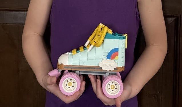 LEGO Creator 3 in 1 Retro Roller Skate Building Kit, Transforms from Roller Skate Toy to Mini Skateboard to Boom Box Radio, Birthday Gift for Skaters, Cool Toy for Boys and Girls Ages 8 and Up, 31148 customer photo 1