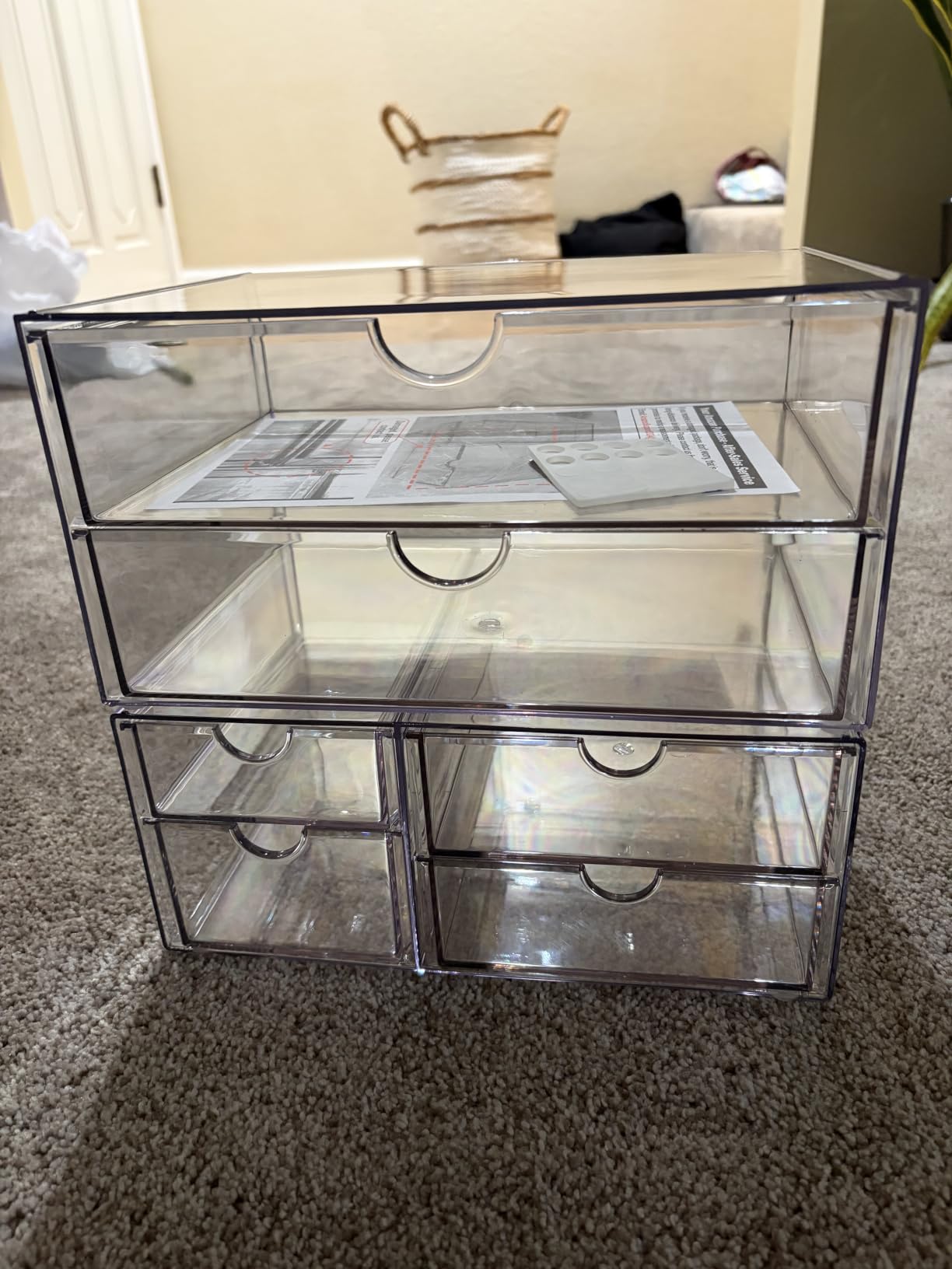 ARSTPEOE 22-Drawer Acrylic Storage & Makeup Organizer for Desk, Bath customer photo 1