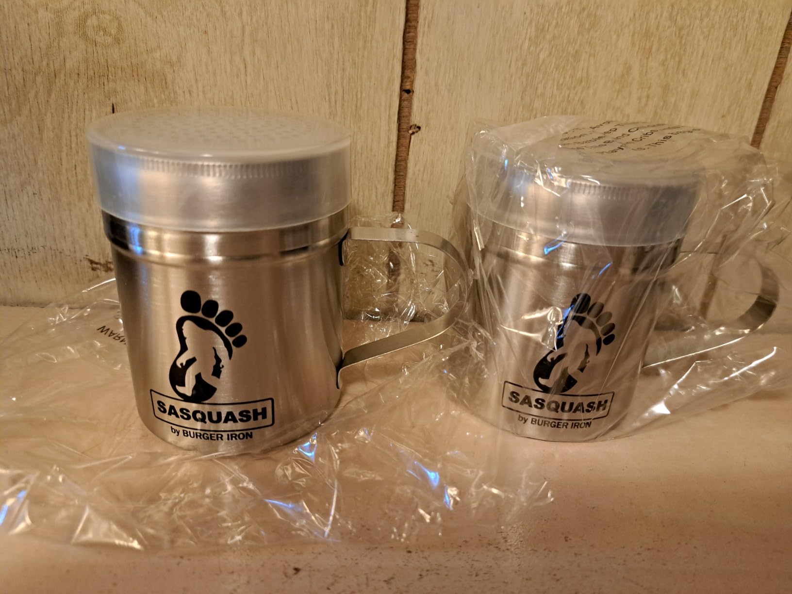 Sasquash Spice Shaker, Stainless Steel, Seasoning Shakers, 10 oz 2 Pack customer photo 1