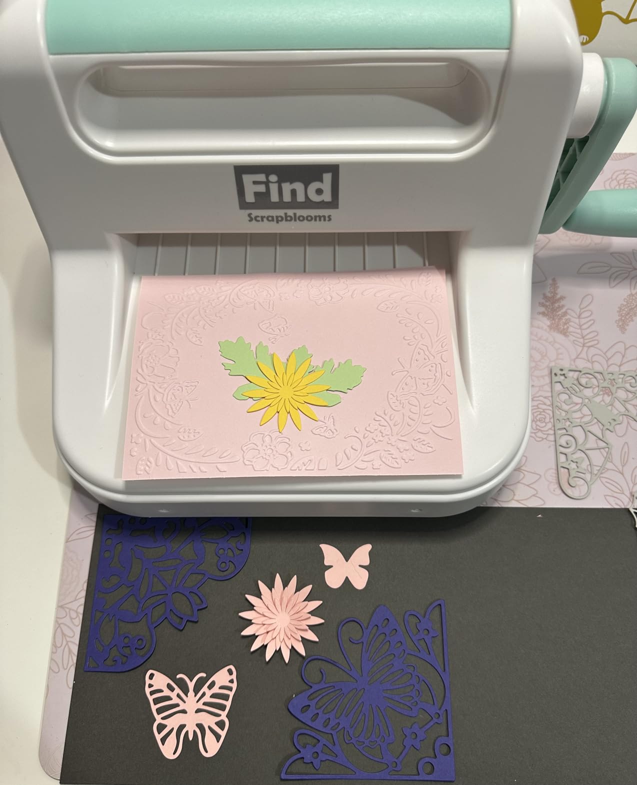 Manual Die Cutting Machine,Embossing Machine for Card Making Crafting, 6