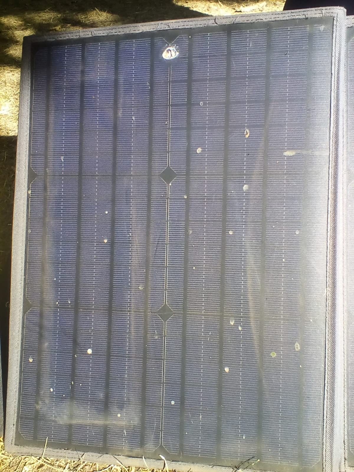 Powkey 40W Portable Solar Panel for 100W~200W Portable Power Station customer photo 2