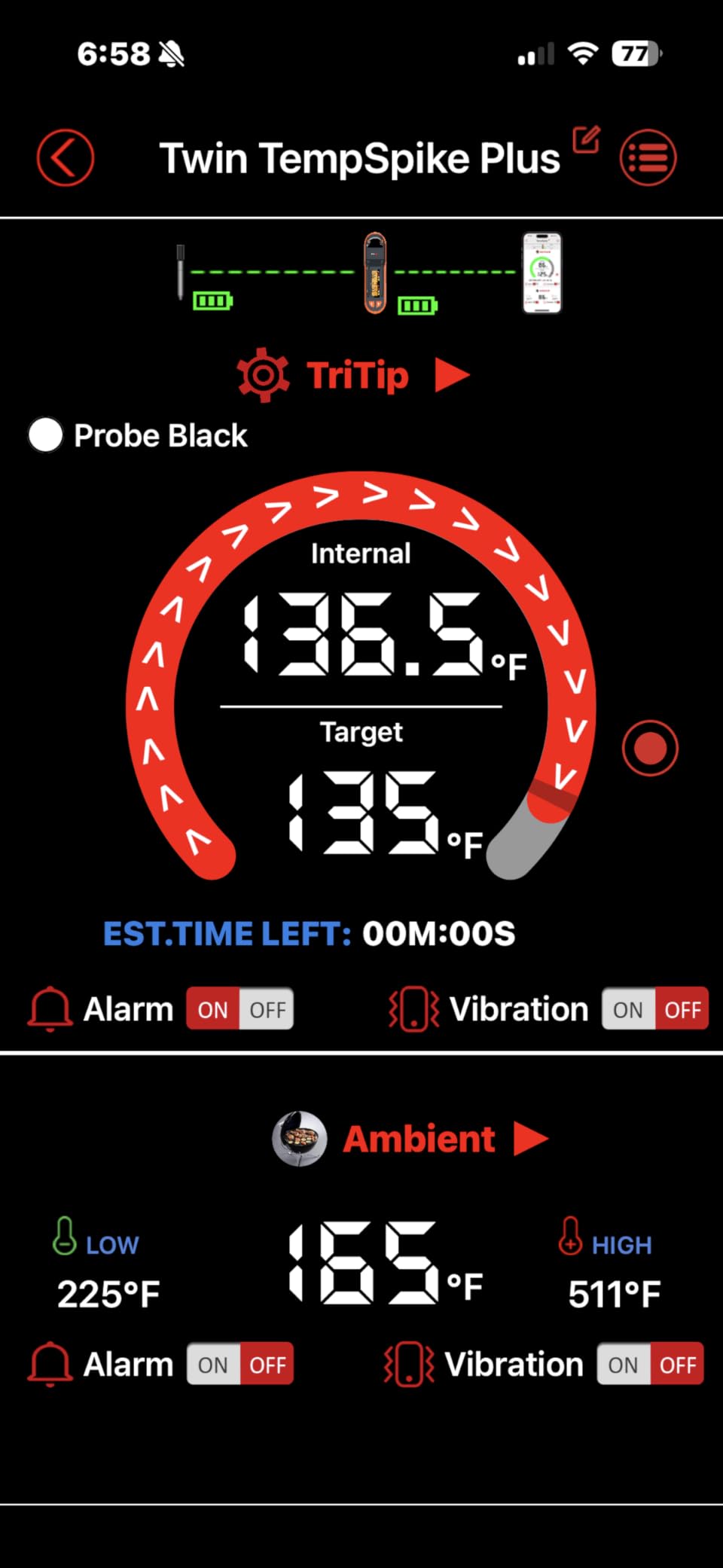 TempPro TempSpike 600ft Wireless Meat Thermometer with 2 Color-Coded Probes customer photo 2