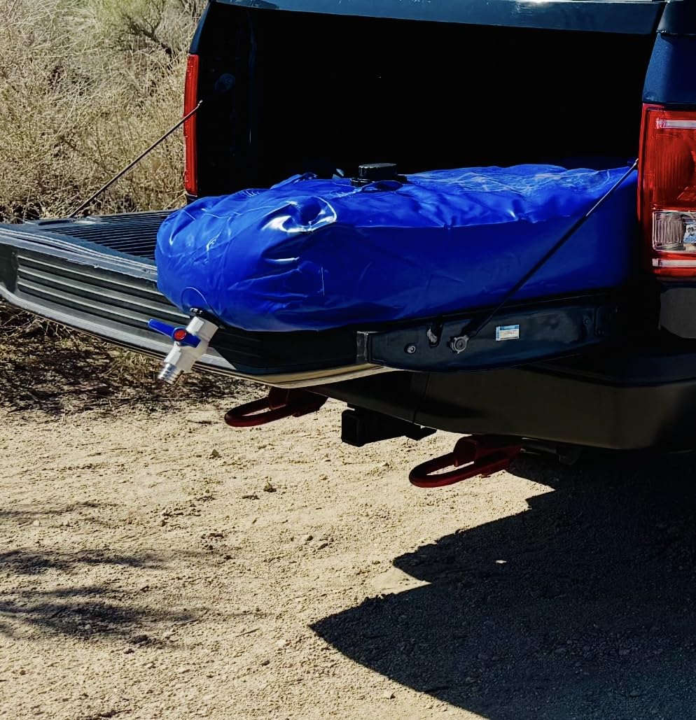 500L/132gal Foldable Water Bladder Storage Container - Large Capacity Soft Water Bag for Drought Resistance, Fire Prevention, and Emergency Water customer photo 1