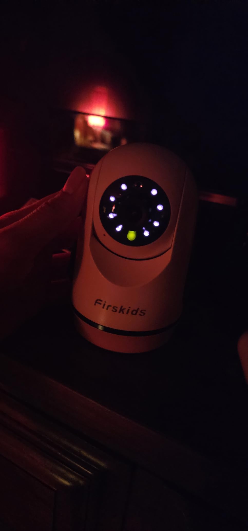 Baby Monitor - 1000ft Long Range Baby Monitor with Camera and Audio No WiFi, Built in 3500mAh Battery,Auto Night Vision, Temperature, 2-Way Talk, 8 Lullabies, 4.3'' Screen customer photo 1