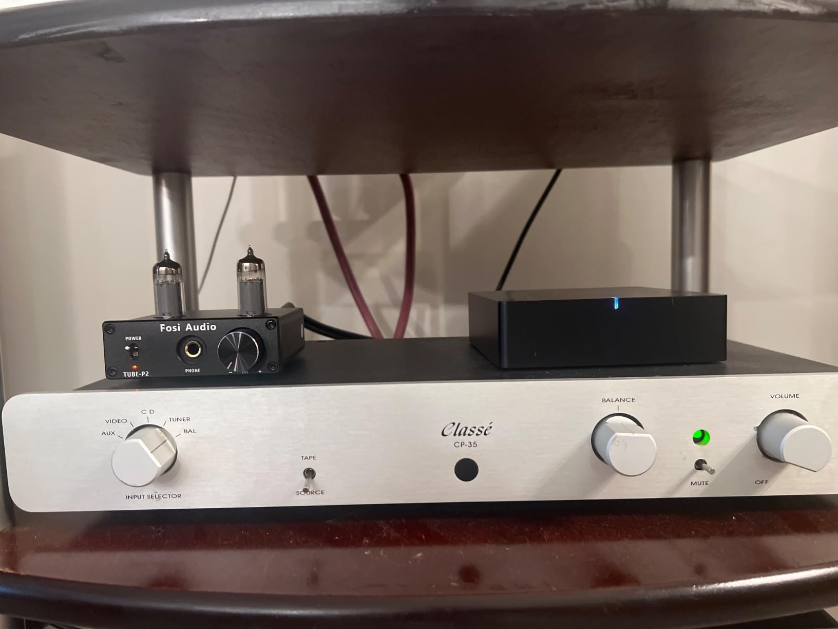 Fosi Audio P2 Headphone Amplifier Vacuum Tube Headphone Amp Mini Hi-Fi Stereo Audio with Low Ground Noise Output Protection customer photo 2