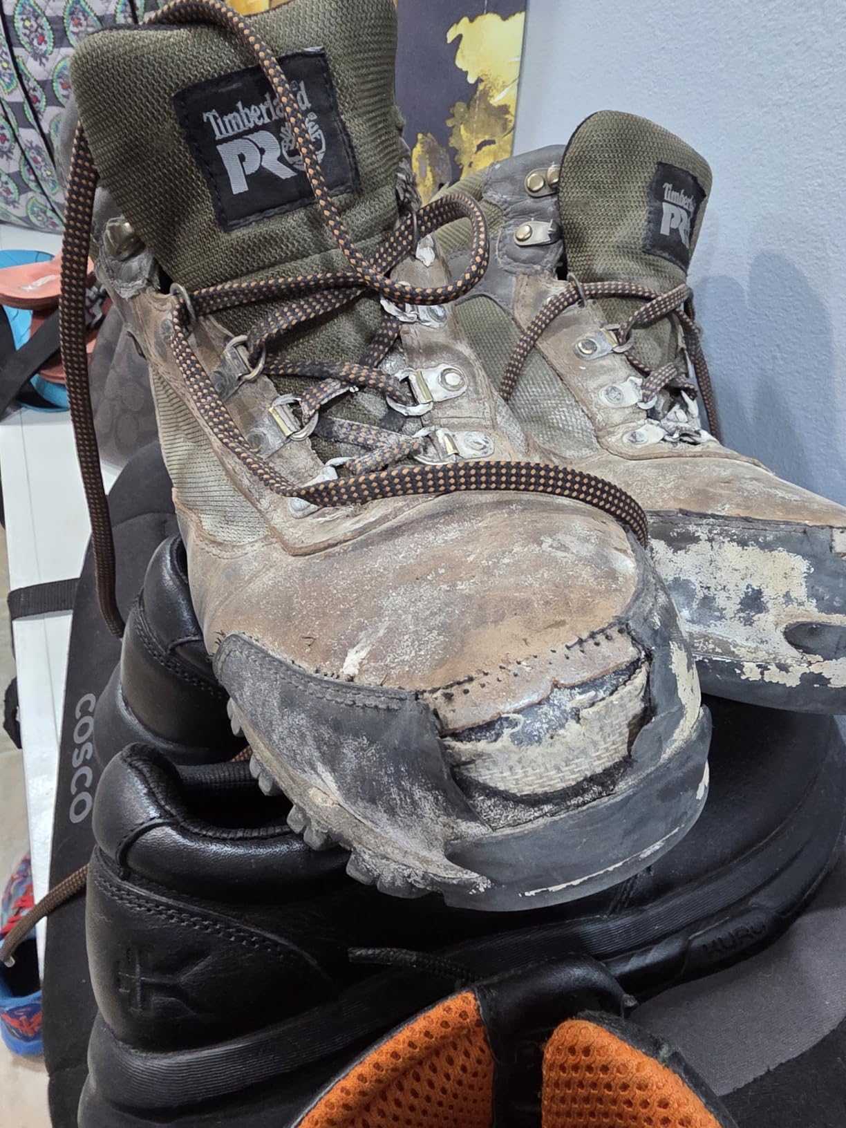 Timberland PRO Men's Keele Ridge Steel Safety Toe Waterproof Industrial Hiking Boot customer photo 2