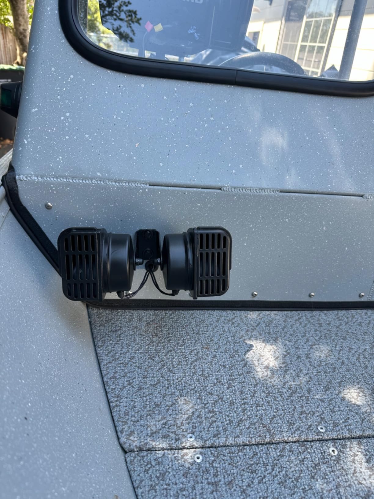 FARBIN Low-Tone Boat Horn 12V Horn for Boats Stainless Steel Horn for Ships, 410Hz low tone, waterproof customer photo 2
