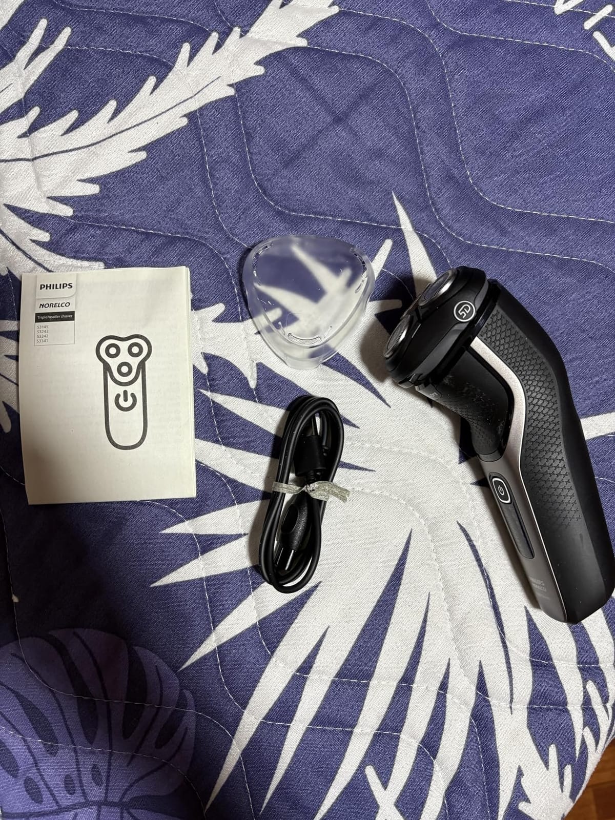 Philips Norelco CareTouch Electric Shaver, Ash Gold customer photo 2