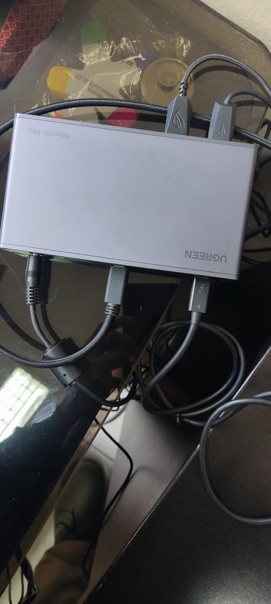 UGREEN 8-in-1 Thunderbolt 4 Docking Station, Dual 4K@60Hz, 3xTBT4, 40Gbps | Dual 4K/ Single 8K Display, 85W Charging, Gigabit Ethernet, 3xUSB A 10Gbps, Dock for Mac M1/M2/M3/M4 Pro/Max, Revodok Max 208 customer photo 1