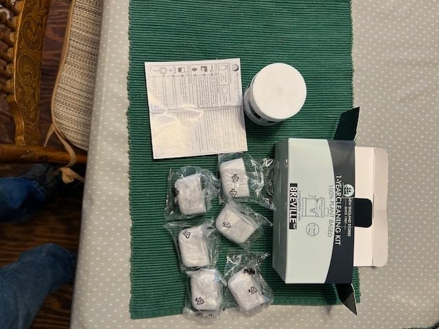 6 Pack Breville Compatible Charcoal Filters with 52 Cleaning Tablets, 1 Year Breville Compatible Maintenance Kit, Espresso Machine Clean Kit for Barista Pro, Infuser and more customer photo 1