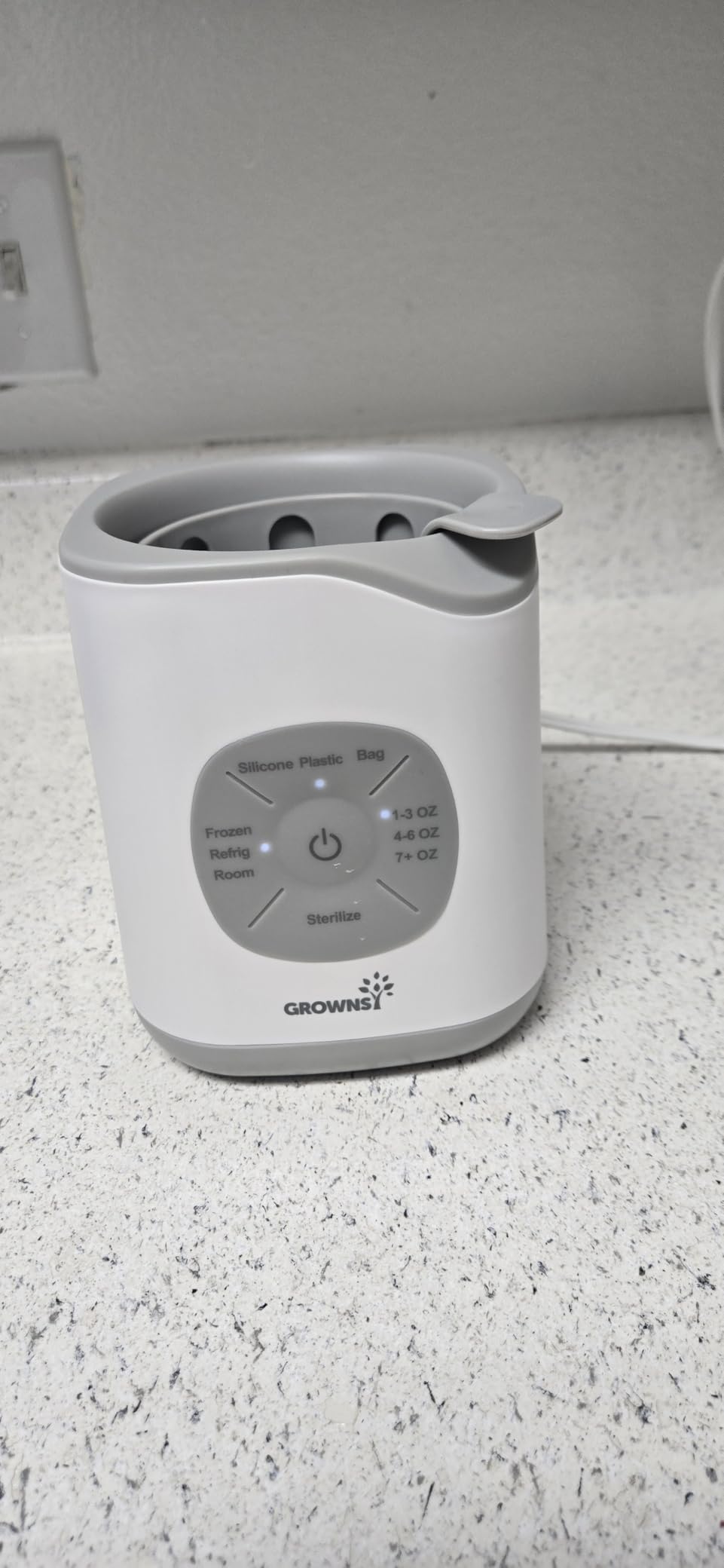 Grownsy NightEase Pro Bottle Warmer for Night Breastfeeding customer photo 2