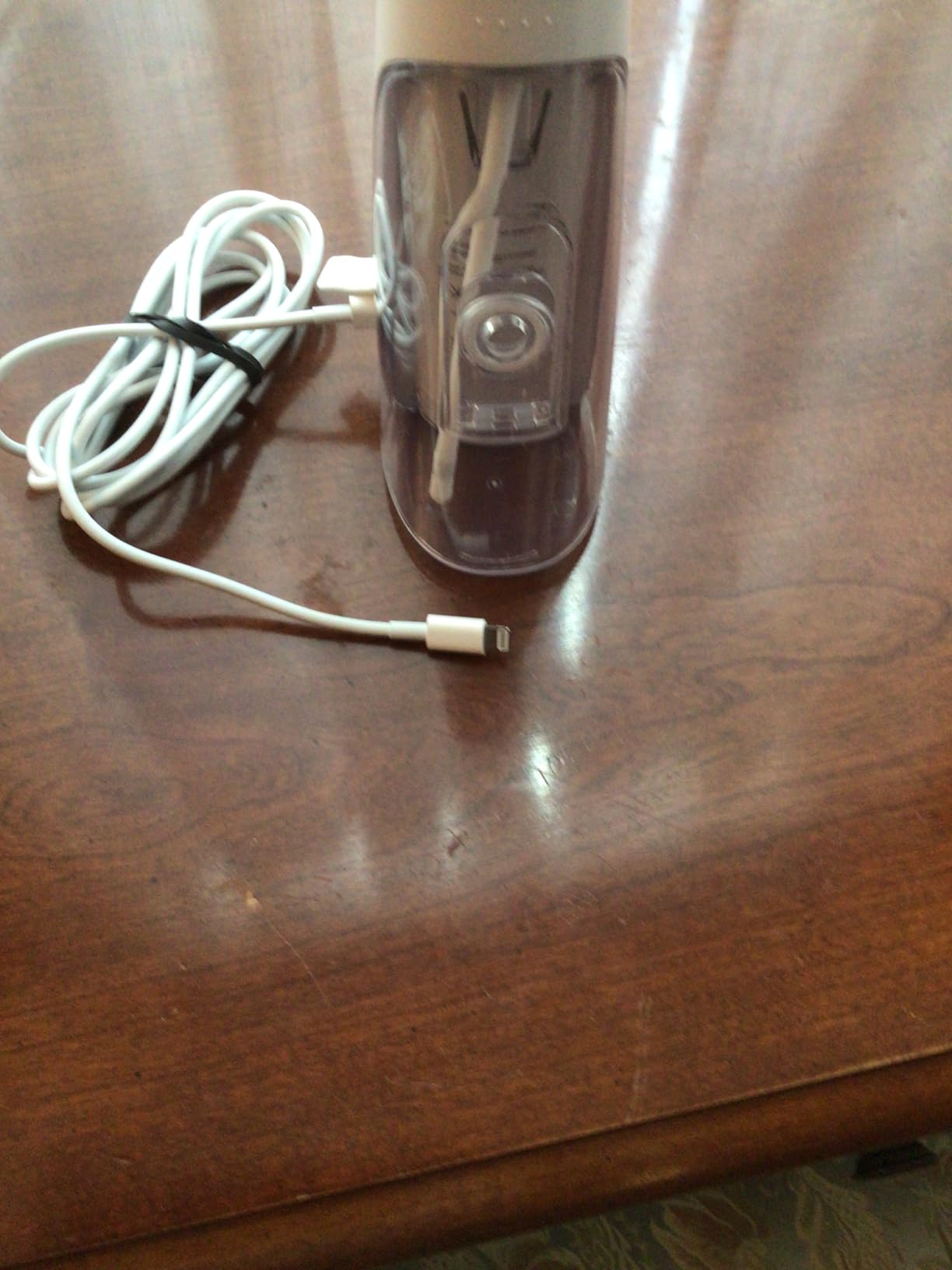 Waterpik Cordless Pulse 3100 Portable Water Flosser, Rechargeable, White customer photo 2