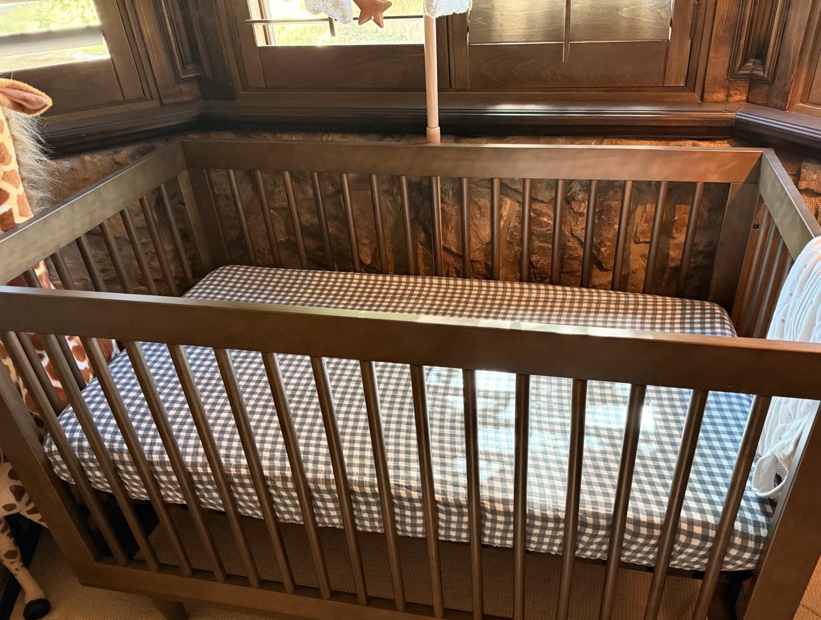 Davinci Marley 3-in-1 Convertible Baby Crib, Walnut | GREENGUARD Gold Certified, FSC Certified, Converts to Toddler Bed & Daybed, 4 Adjustable Mattress Heights - Easy Assembly customer photo 1
