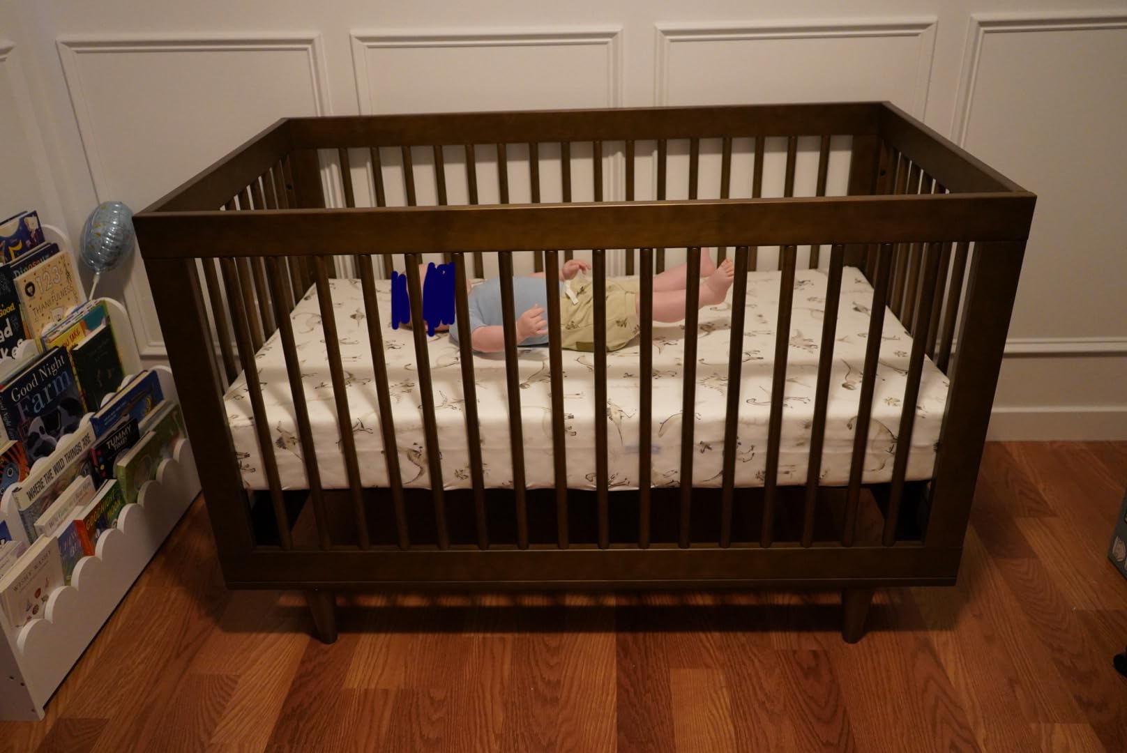 Davinci Marley 3-in-1 Convertible Baby Crib, Walnut | GREENGUARD Gold Certified, FSC Certified, Converts to Toddler Bed & Daybed, 4 Adjustable Mattress Heights - Easy Assembly customer photo 2