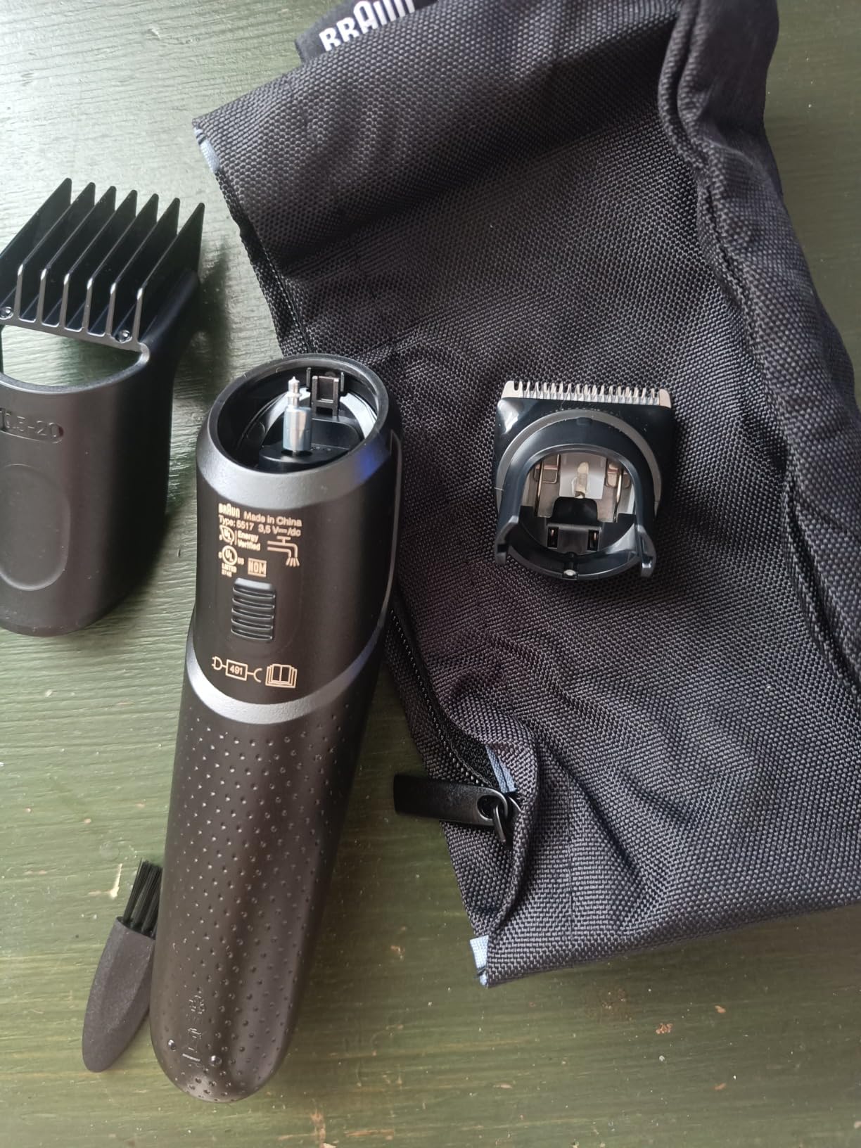 King C. Gillette Beard Trimmer PRO with 40 beard length settings in precise 0.5mm steps, cordless design & 1 trimmer, 1 brush, 2 combs, 1 charger and 1 T-blade customer photo 2