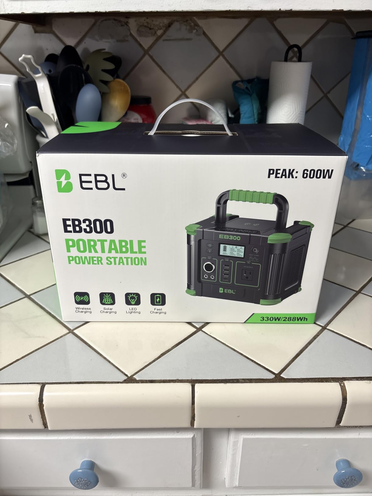 GRECELL Portable Power Station 330W, 230.88Wh Lithium Battery customer photo 2