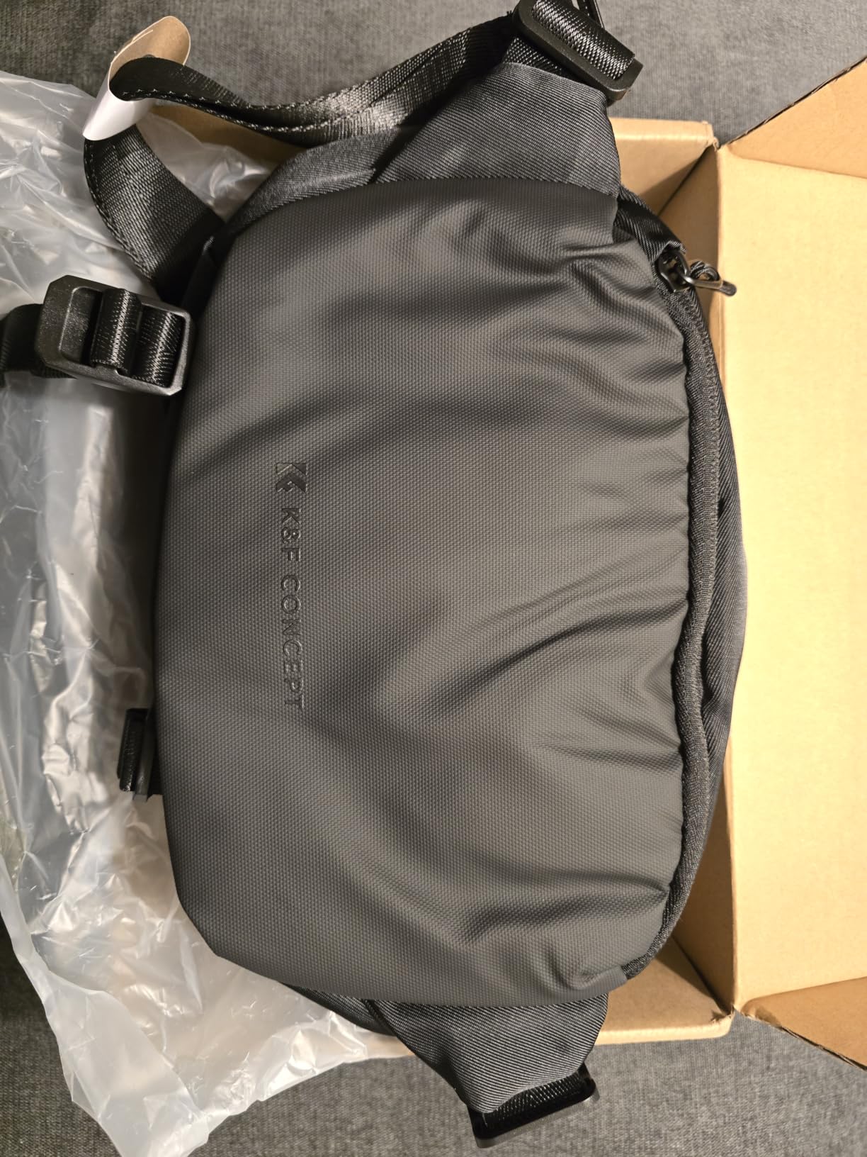 K&F CONCEPT Camera Sling Bag, Everyday Shoulder Crossbody Bag | Multifunction Photography Portable Bag, DSLR/SLR/Mirrorless Camera Case, Compatible for Canon/Nikon/Sony, BS01 customer photo 2