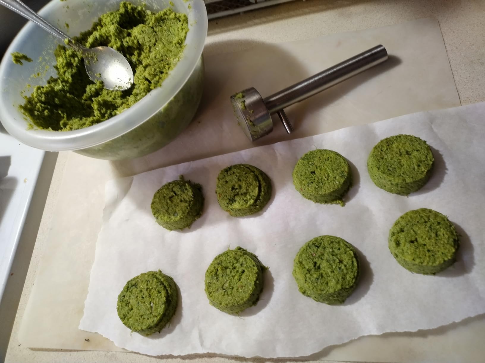 Falafel Scoop Mold Maker Tool 4 cm Shaper Stainless Steel Easy to Use and Clean Non-Sticky Meatball Press Scoops Middle Eastern Kitchen Tool customer photo 1