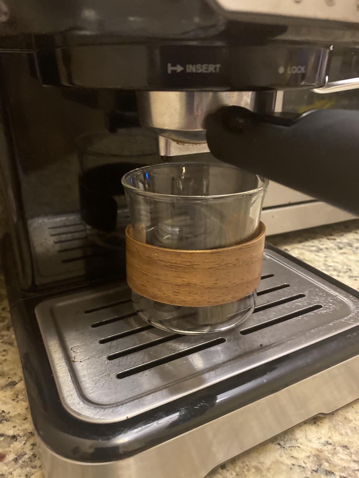 PARACITY Espresso Cups, 5 oz Espresso Shot Cups with Wooden Ring, Set of 2 customer photo 2