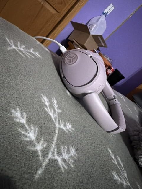 JLab JBuds Lux ANC, Over Ear Headphones, Active Noise Cancelling, Bluetooth, Mauve customer photo 1