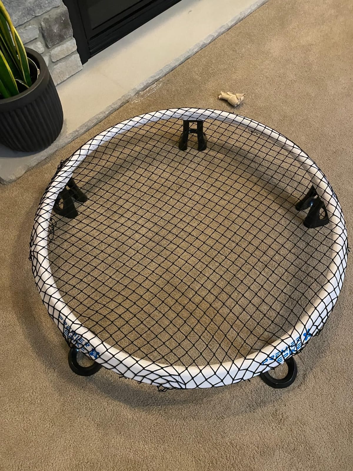 Roundnet Game Set - Top Set in Quality & Durability - Portable Outdoor Game for Beach, Backyard, Camping Game for Kids, Teens & Adults - Net, 2 Balls customer photo 1
