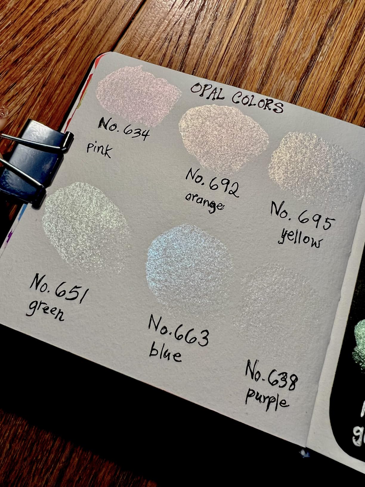 Kuretake Gansai Tambi SUMI COLORS, 6 colors set, Made in Japan customer photo 1
