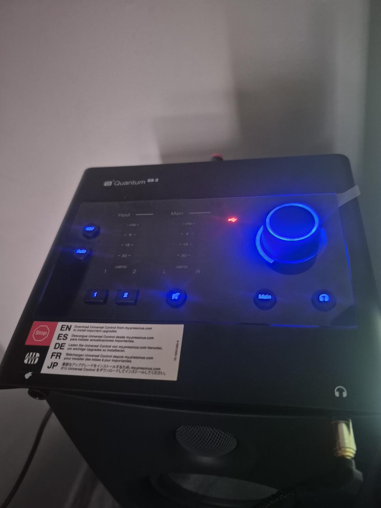 PreSonus Quantum ES 2 USB-C Audio Interface with Fender Studio Pro Software customer photo 1
