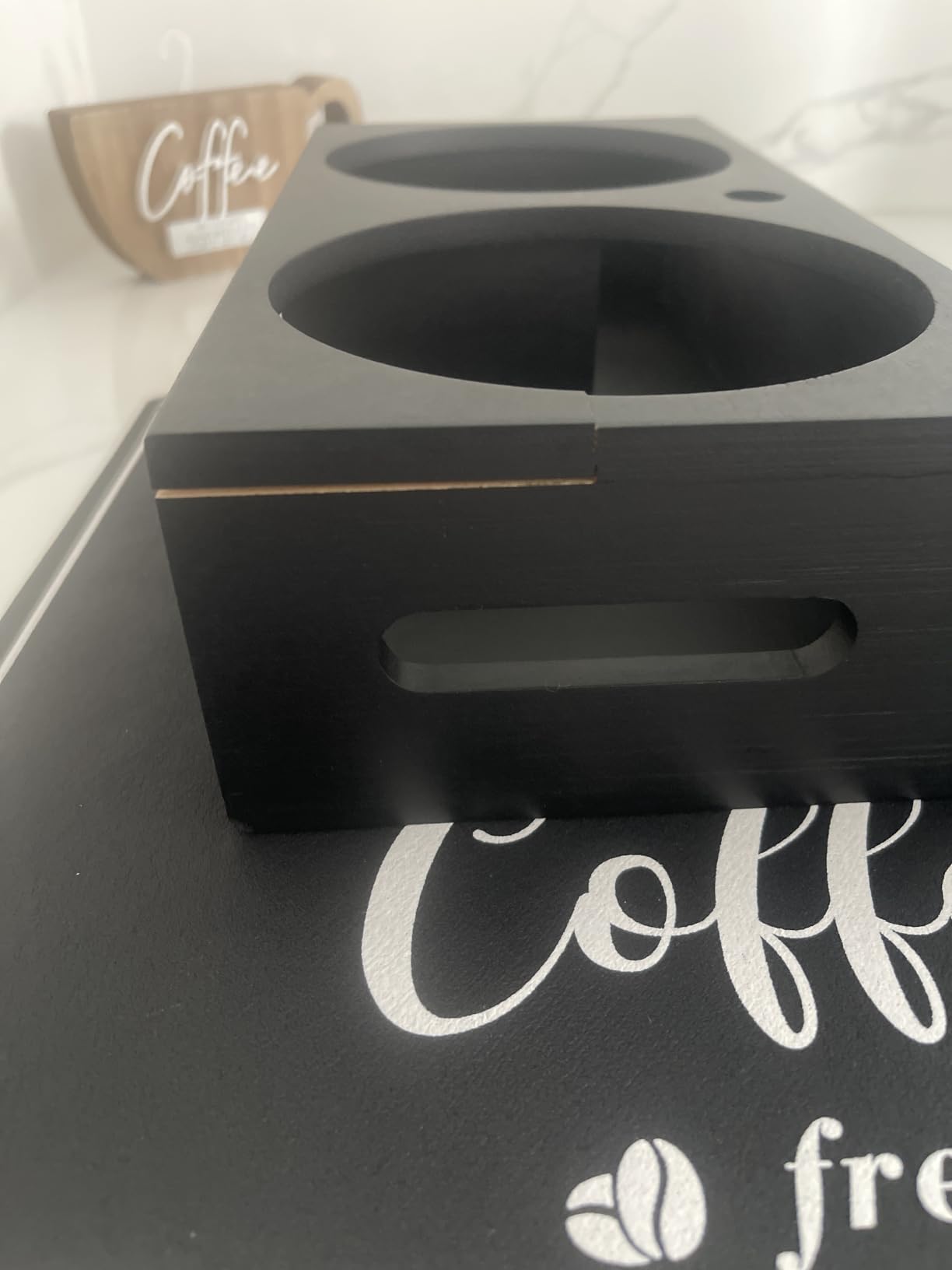 2×63OZ Stainless Steel Coffee Container with Shelf and Scoop for Coffee Bar customer photo 1