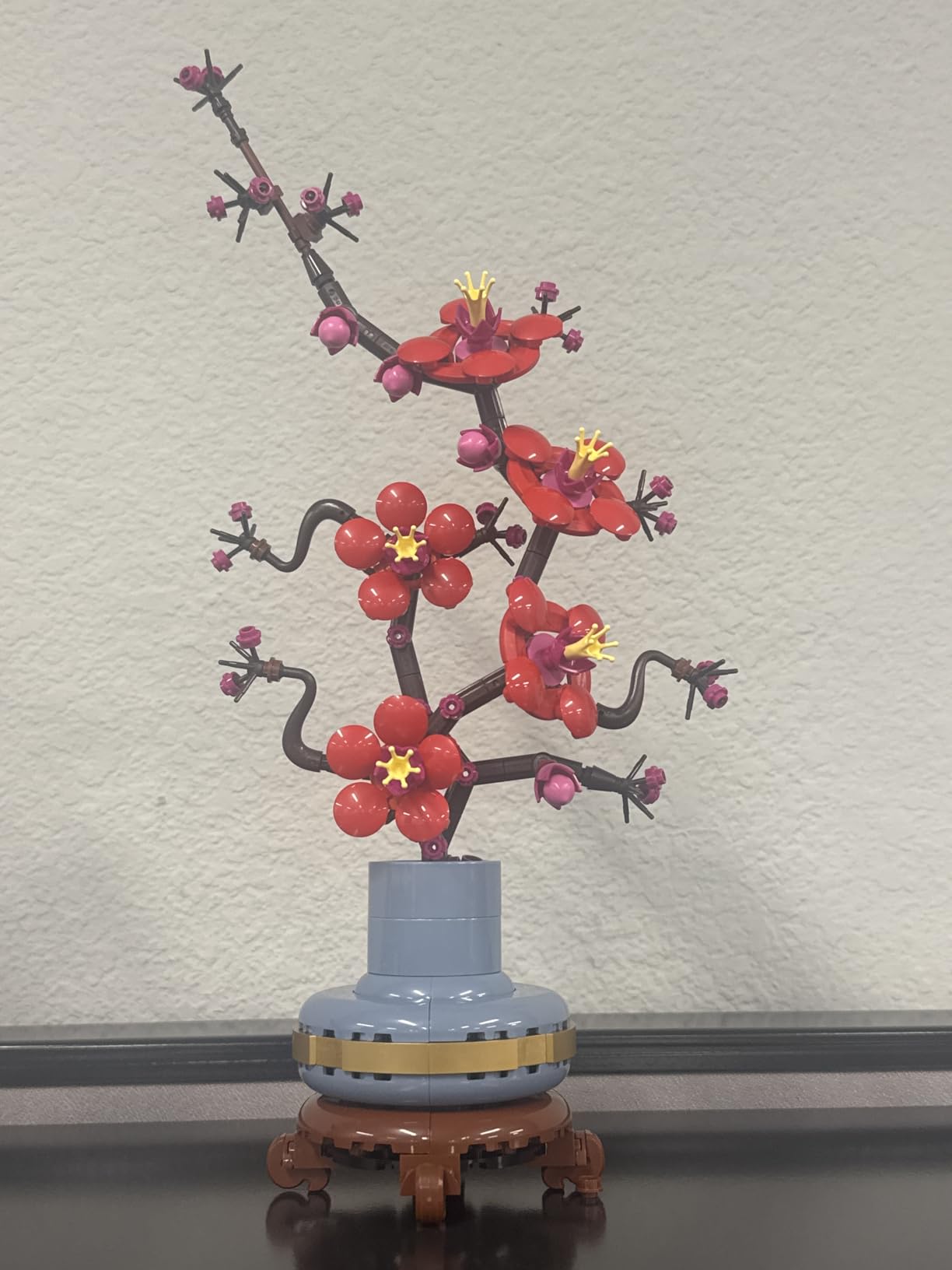 LEGO Botanicals Plum Blossom Building Sets for Adults - Artificial Flower for Dinner Table Centerpiece, Living Room Home Decor, Ages 18+ - DIY Craft Kits - Gift for Birthdays - 10369 customer photo 2