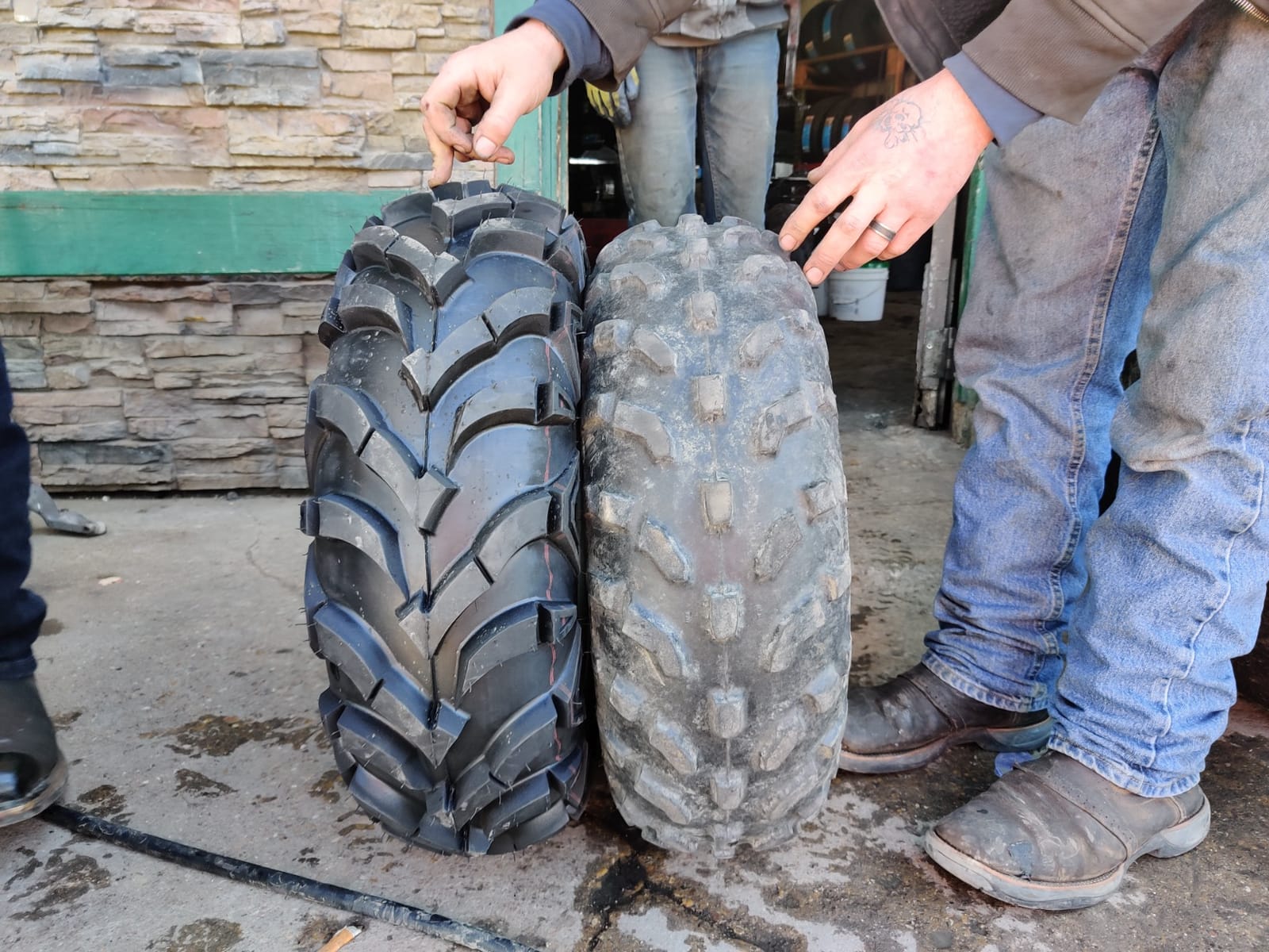 WANDA AT-Master 27x9-14 & 27x11-14 UTV ATV Tire Set 8-Ply Solid Mud customer photo 1