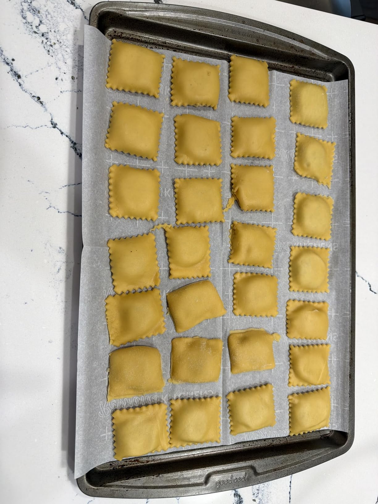 Ravioli Maker Press, Ravioli Cutter, 8-Cavity Square Mold, Empanada Press customer photo 1