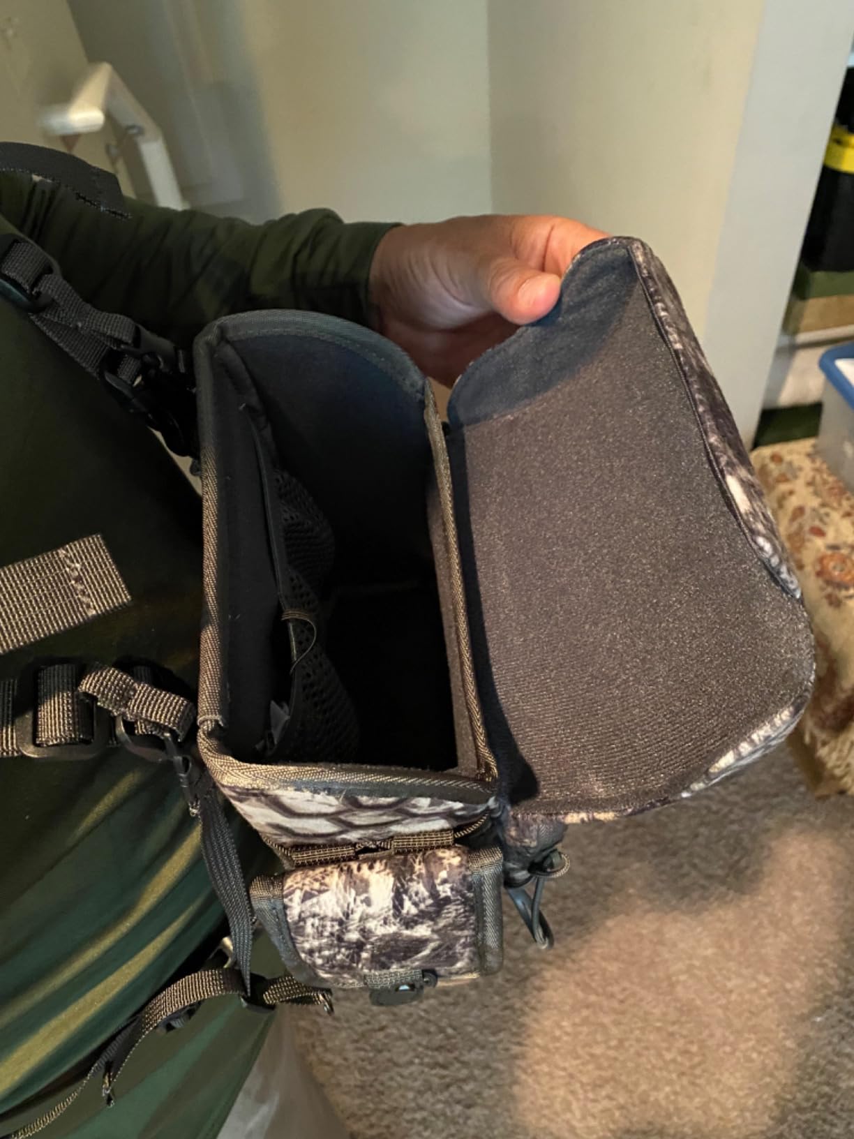 MOXULE Binocular Harness Chest Pack: Bino Case with Rangefinder Pocket customer photo 1