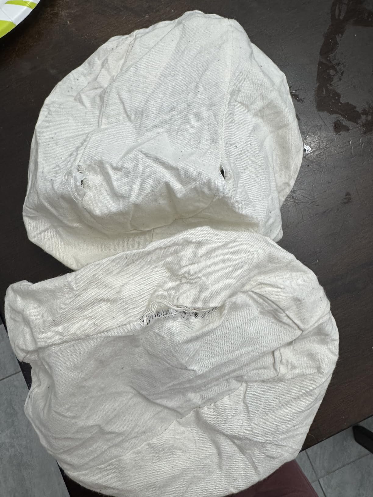 Boao 6 Pcs Bread Banneton Proofing Basket Liner Cloth Cover, Round, 10