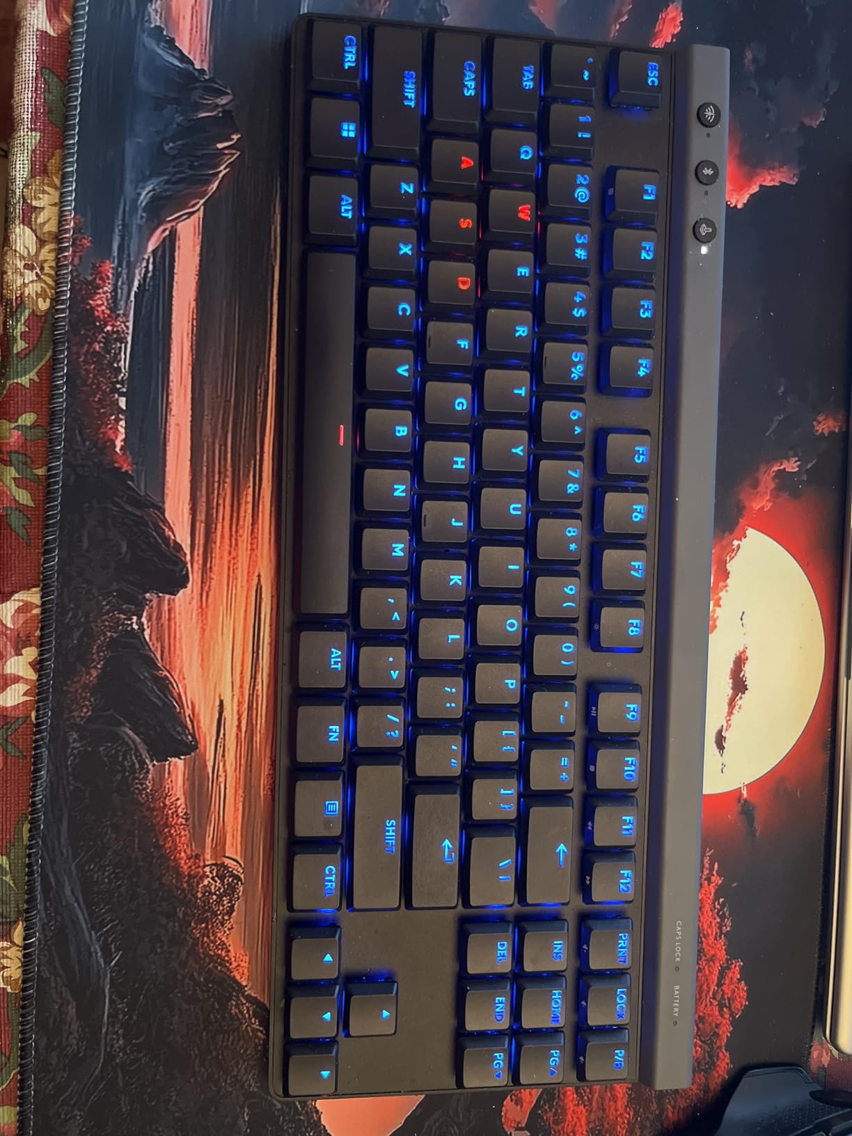 Logitech G515 Lightspeed TKL Wireless Gaming Keyboard (Tactile) - Black customer photo 2
