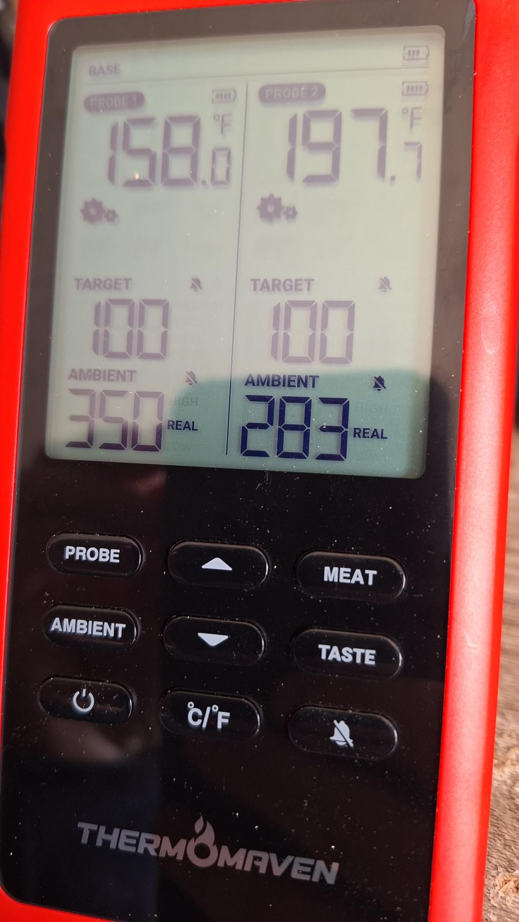 ThermoMaven WiFi Wireless Meat Thermometer, 2 Probes, Smart Base, 6 Sensors customer photo 2