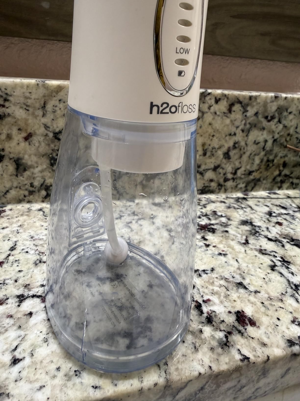 H2ofloss Water Dental Flosser Teeth Pick -Portable Oral Irrigator with 5 Modes, Rechargeable IPX7 Waterproof Orthodontic Teeth Cleaner Pick Cordless for Home Travel-300ml Water Tank customer photo 2