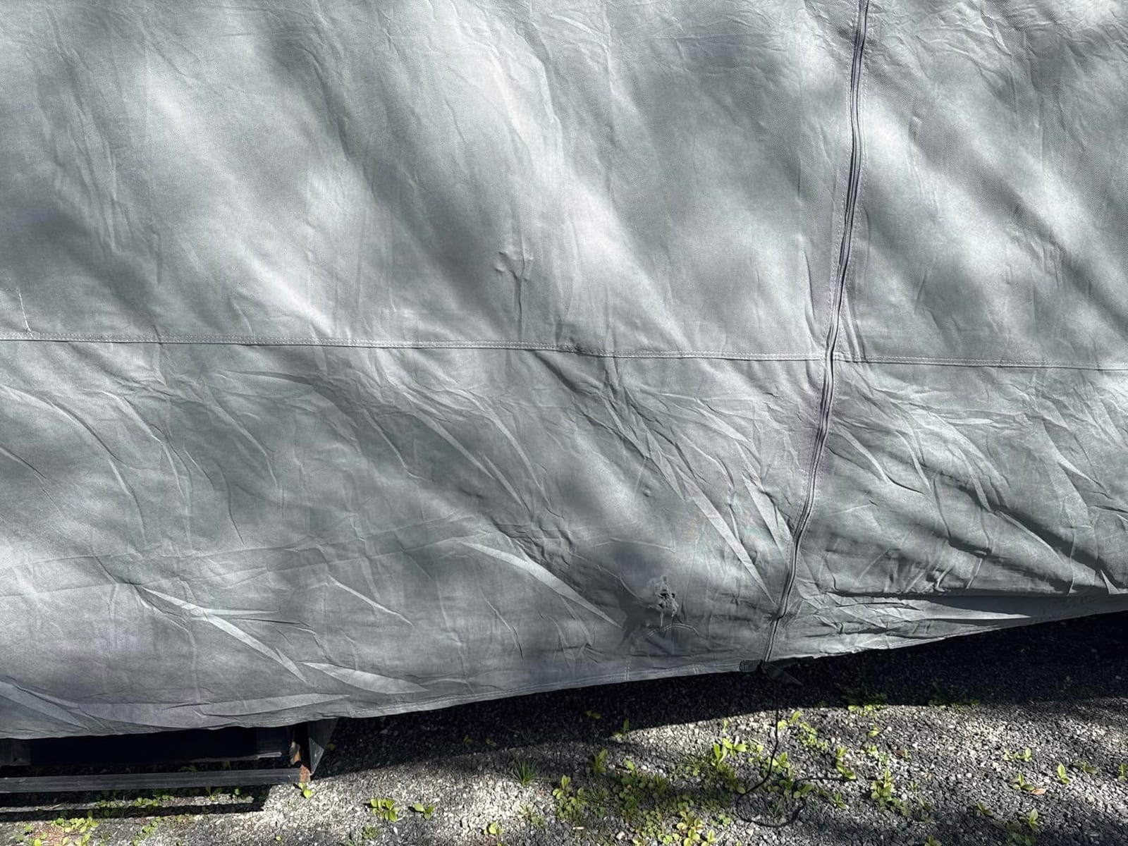 RVMasking Travel Trailer RV Cover, 9-Layer Heavy Duty Waterproof,31-34ft customer photo 1
