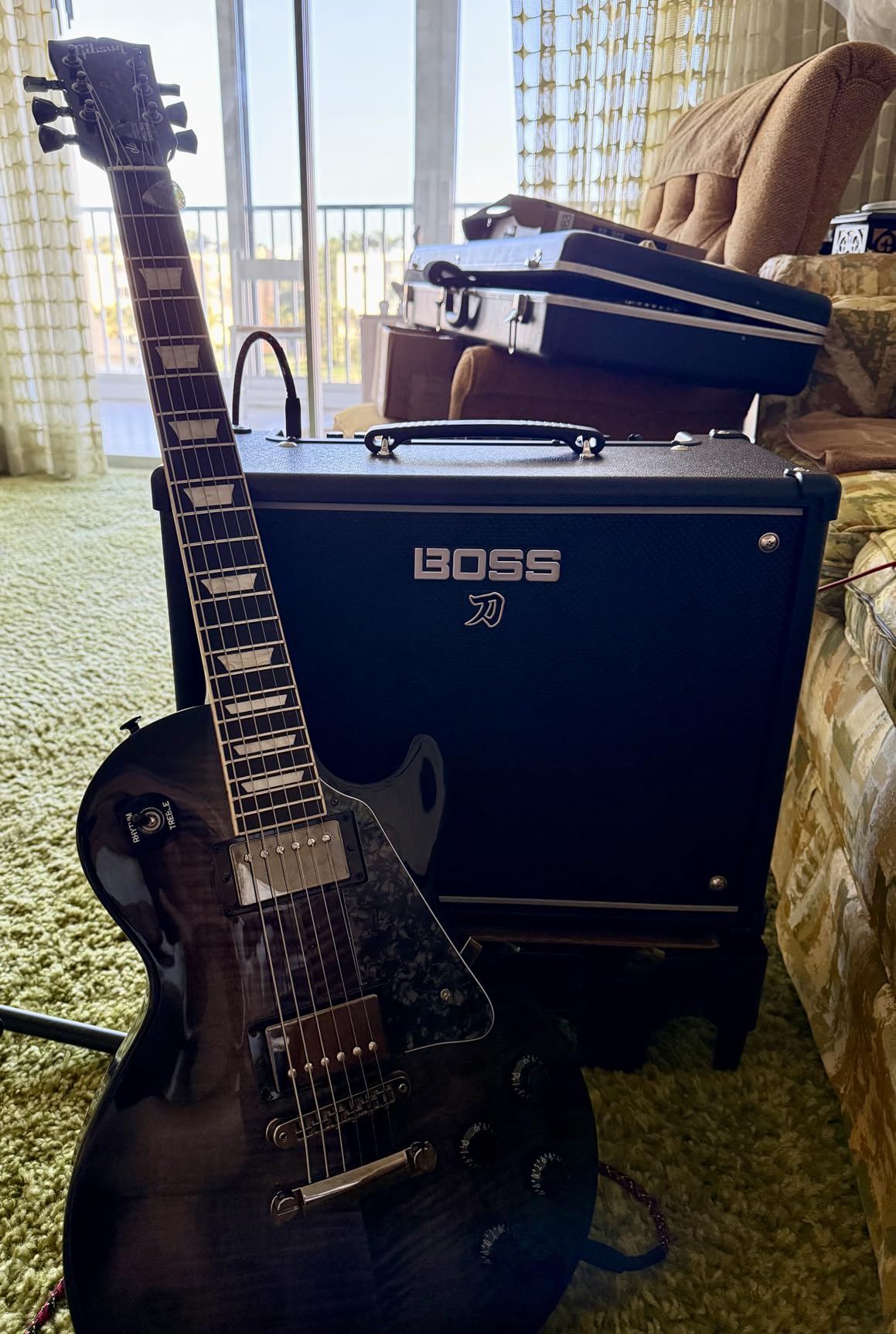 BOSS Katana-50 Gen 3 Guitar Amplifier, 50-Watt Combo Amp | Custom 12-Inch Speaker, Evolved Tube Logic Sound, 12 Amp Characters, Onboard BOSS Effects, Advanced Connectivity customer photo 2