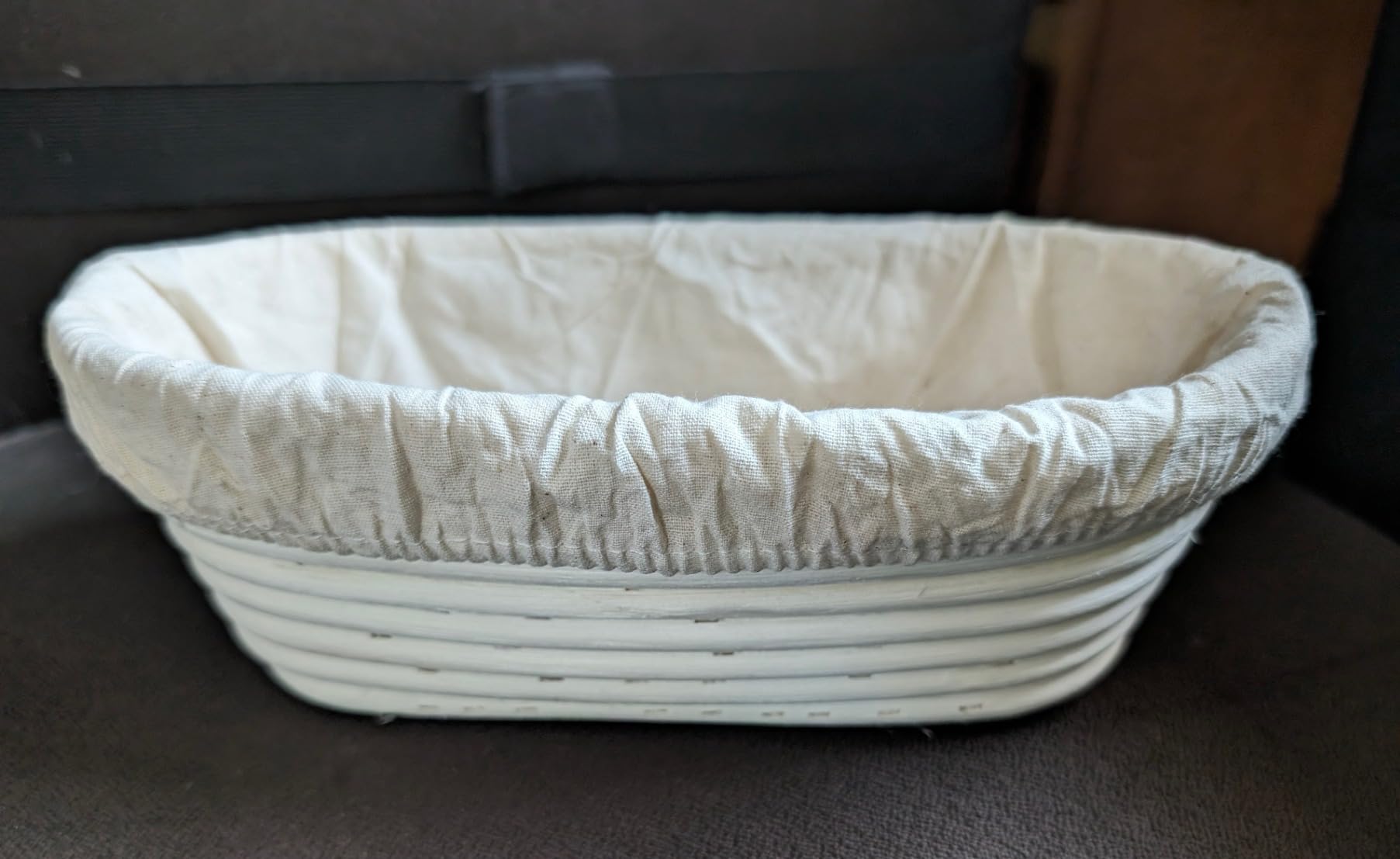 6 Packs Oval Banneton Basket Liner for Bread Proofing Cover, 10 inches | banneton liners,Cloth,Sourdough Proofing, Natural Rattan Proofing Cover, For Banneton Basket, Homemade Baking Dough customer photo 1