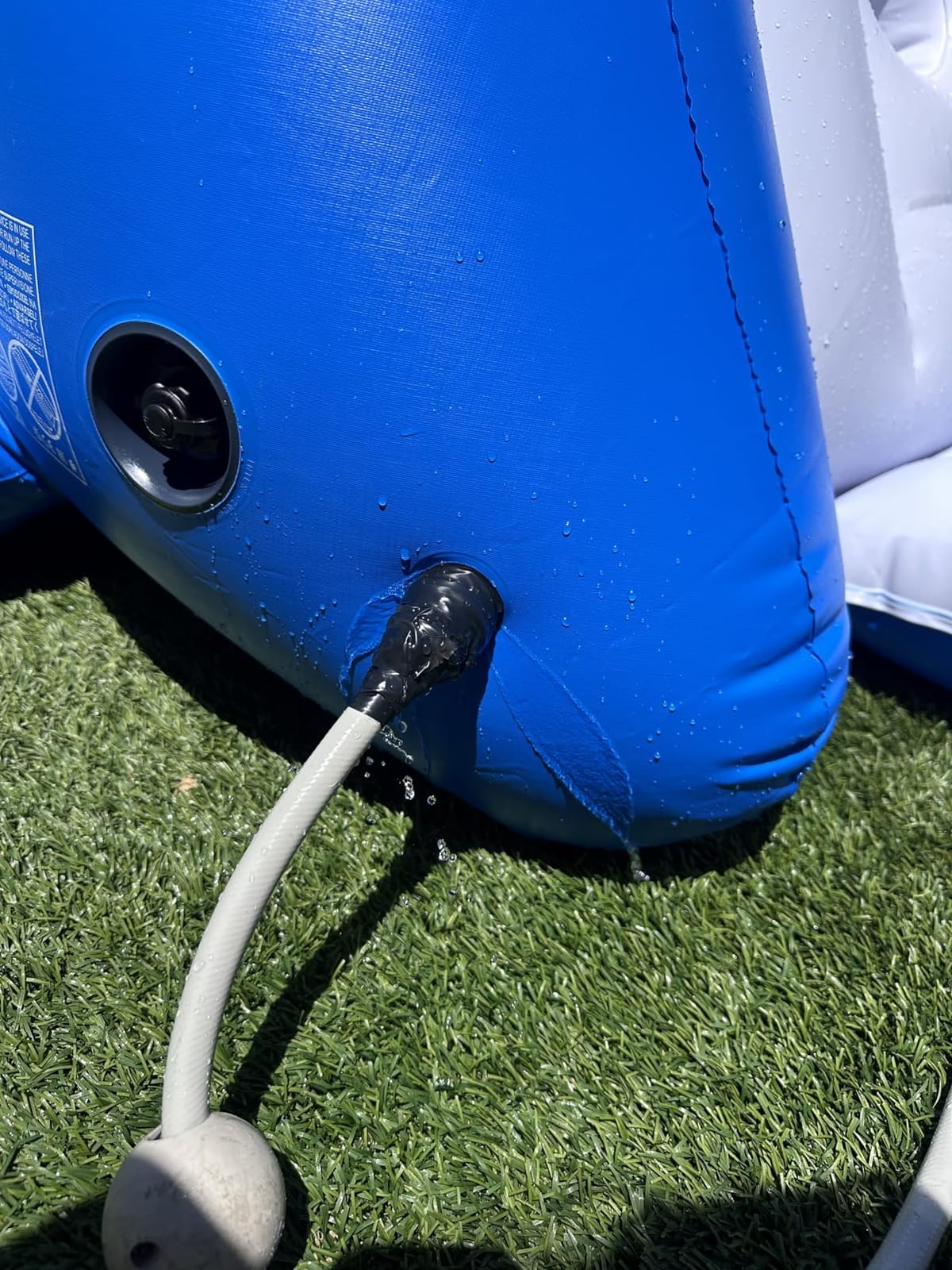 Wow Sports Cascade Inflatable Pool Slide - Blow Up Waterslide customer photo 2