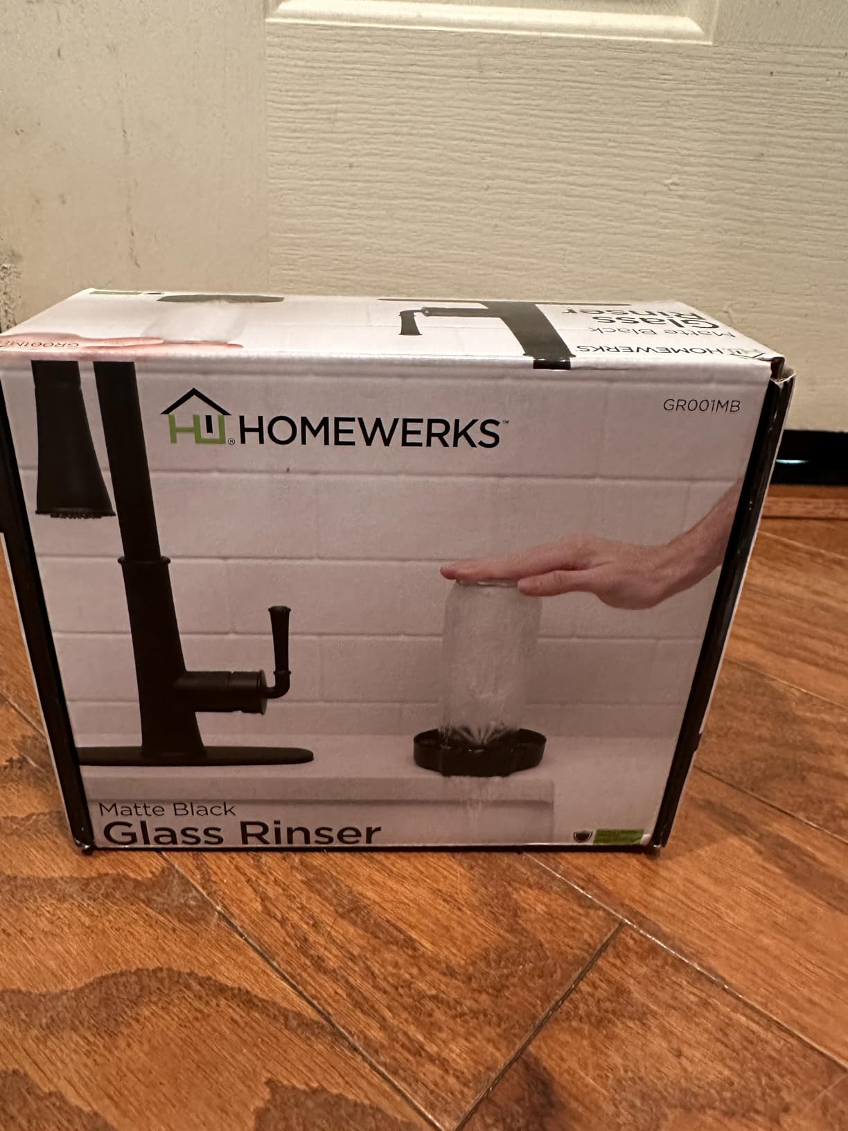Homewerks GR001SS Glass Rinser for Kitchen Sinks, Bar Glass Rinser Stainless Steel customer photo 1