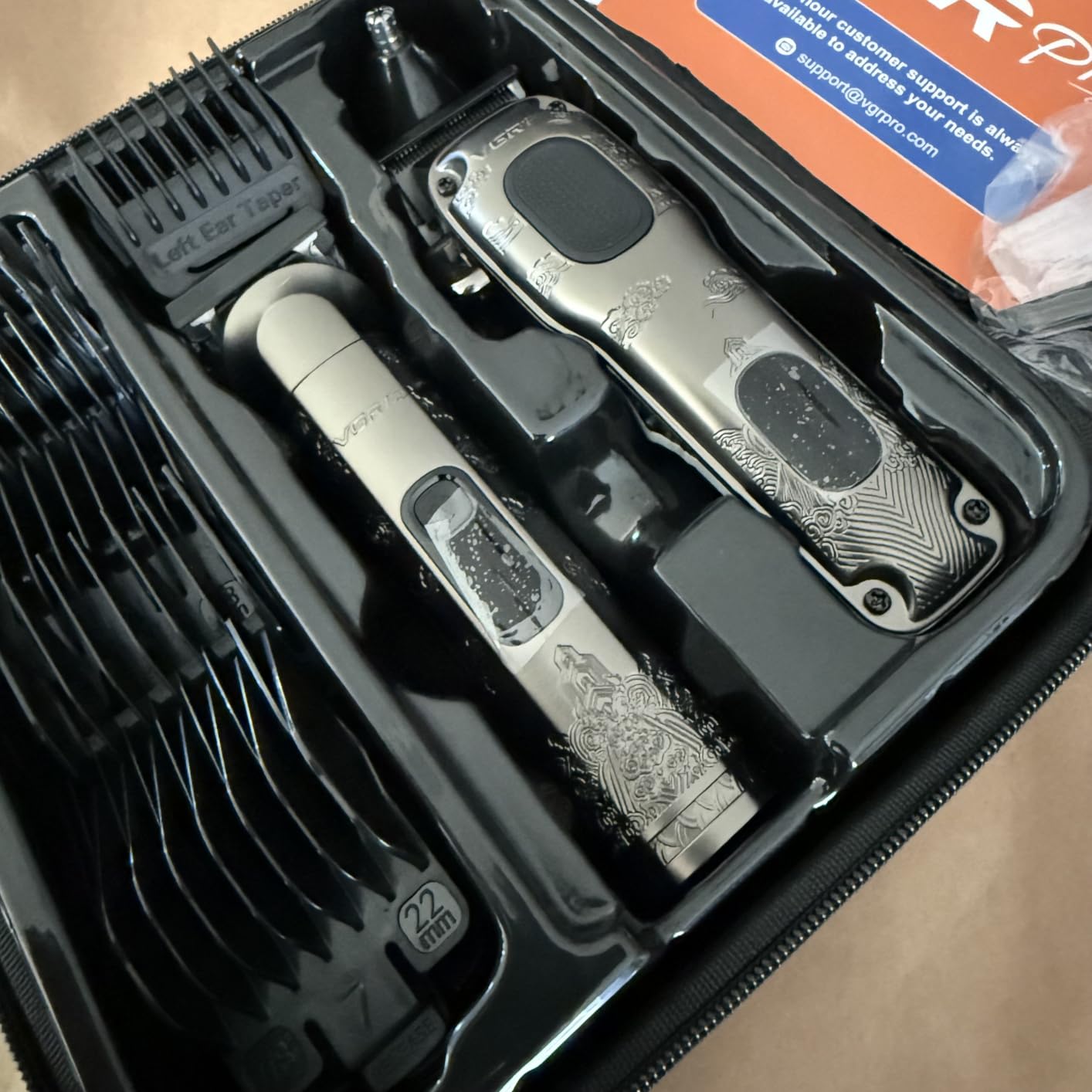 VGRPRO Hair Clippers for Men Professional, Cordless Clipper and Trimmer Set customer photo 2