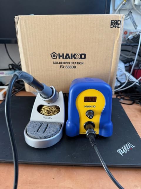 Hakko FX888DX-010BY - Digital Soldering Station with Rotary Encoder (Blue/Yellow Housing) customer photo 1