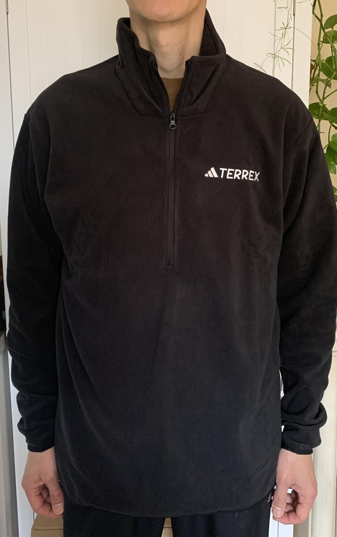 Men's Terrex Multi Essentials Half-zip Fleece Hiking Jacket customer photo 2