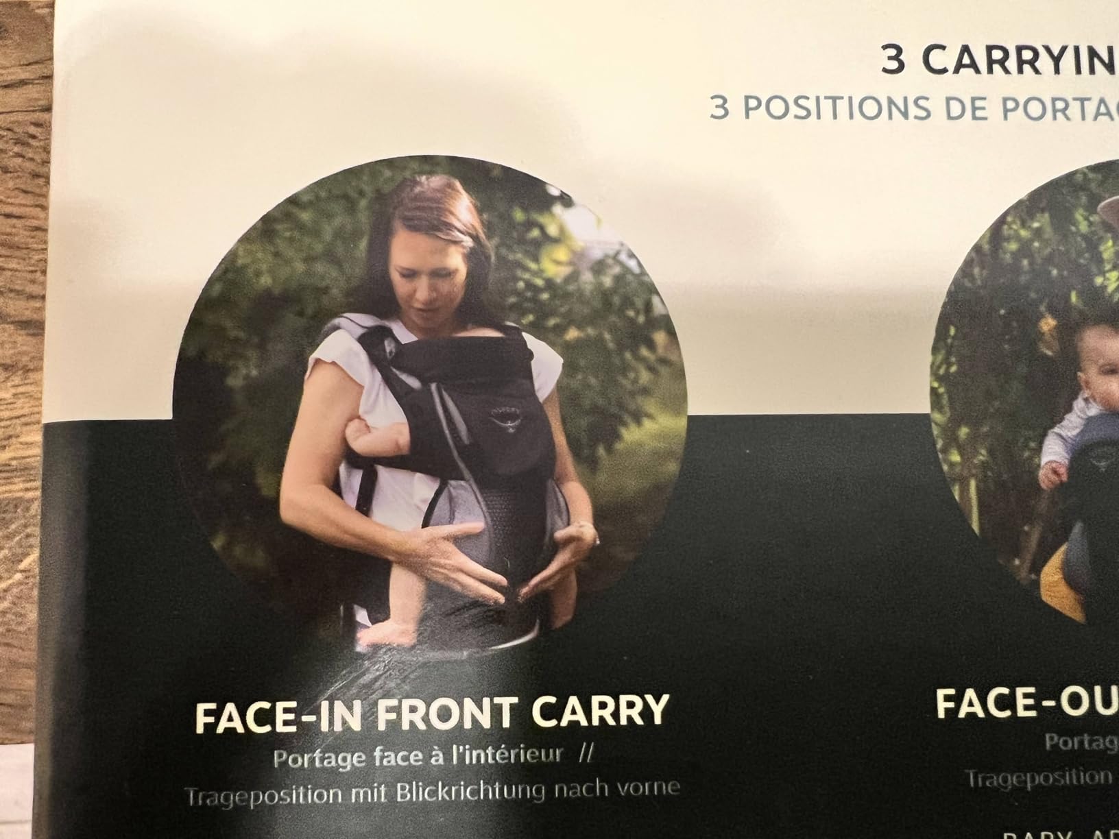 Osprey Poco Soft Convertible Baby Carrier for Newborns - Ergonomic Toddler Sling customer photo 2