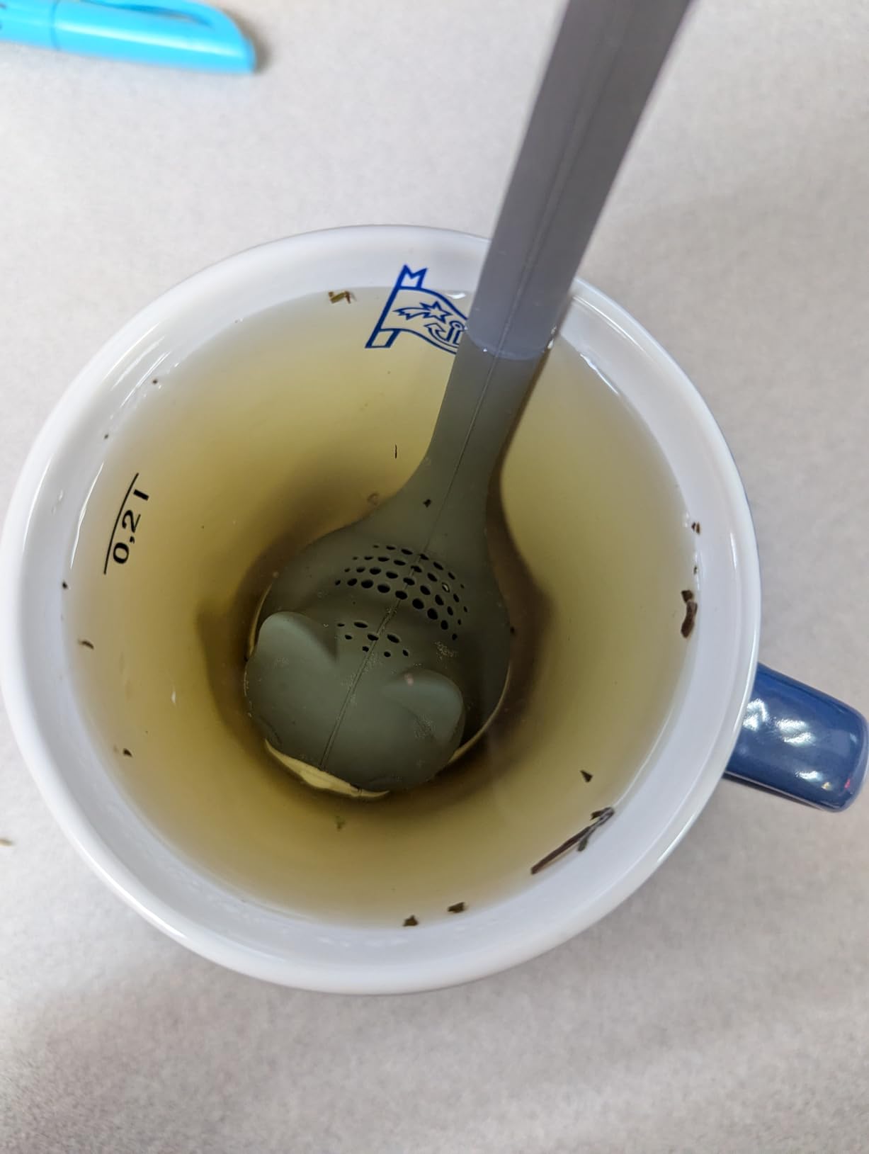 OTOTO Louie Cat Tea Infuser - Cats Loose Leaf Steeper & Diffuser, Tea Strainer Accessories, Cute Gifts for Cat Lovers, White Elephant Gifts, Cute Kitchen Accessories customer photo 2